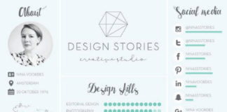 Business infographic : 69 Well-Designed Graphic Design Resume Inspirations