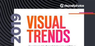 Business infographic : 9 Visual Trends for 2019 & How They Affect Your Marketing Strategy – Infographic