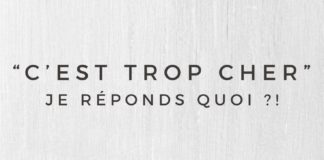 Business infographic : Que répondre à l'objection “c'est trop cher” lorsque l'on est Free…