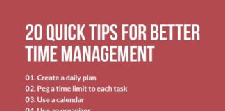 Management : 20 Quick Time Management Tips to Super Boost Your Productivity