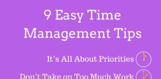 Management : 9 Easy Time Management Tips