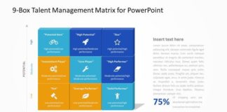 Management : Management : 9-Box Talent Management Matrix for PowerPoint