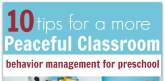 Management : Preschool Behavior Management – 10 Tips For A More Peaceful Classroom