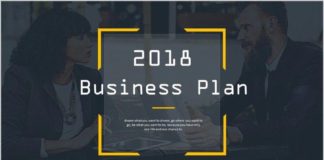 Business infographic : 26+ company Business Year report PowerPoint Template