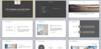 Business infographic : 27+ White Social Plan Slides PowerPoint templates