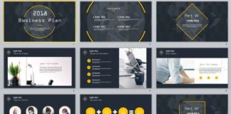 Business infographic : 27+ company Business plan chart PowerPoint template