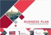 Business infographic : 2in1+ Simple business plan PowerPoint Template