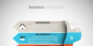 Business infographic : 4 in 1 Business Infographics Bundle — Photoshop PSD #marketing #idea • Avail…