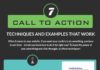 Social media infographic – 7 Website Call to Action Techniques to Quickly Grow Your Business – Infographic