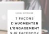 Business infographic : 7 façons d’augmenter votre engagement sur Facebook