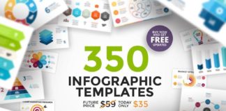 Statistics infographic : Biggest collection of infographic templates on the internet!