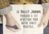 Business infographic : Bullet journal : ses effets bénéfiques pour notre santé mentale