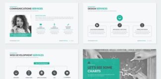 Business infographic : Business Proposal PowerPoint Template on Behance: