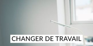 Business infographic : Changer de travail en 8 étapes