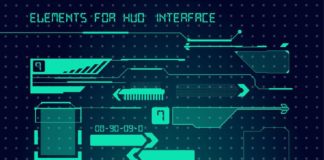 Business infographic : HUD UI for business app. Futuristic user interface. on Behance
