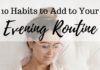 Management : 10 Habits to Add to Your Evening Routine