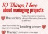 Management : 10 Things I Love About Managing Projects