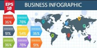 Business infographic : Business Infographic creative design 1099