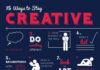 Business infographic : Business infographic : 15 Ways to Stay Creative – Infographic on imgfave