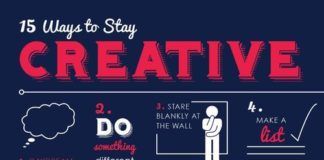 Business infographic : Business infographic : 15 Ways to Stay Creative – Infographic on imgfave