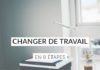 Business infographic : Changer de travail en 8 étapes