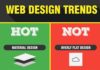 Business infographic : The Evolving Web Design Trends! Infographic