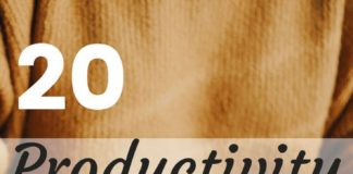 Management : 20 Goal and Productivity Hacks