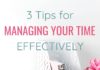 Management : 3 Effective Time Management Strategies