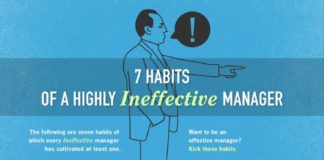 Management : 7 Habits of a Highly Ineffective Manager Infographic I wish this wasn't my m…