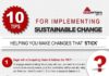 Management : Implementing sustainable change management involves careful organisational plann…