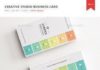 Business infographic : Business infographic : Business infographic : Creative Studio Business Card Template PSD. Download here…