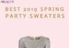 Fashion infographic : Spring Sweaters You Can Wear for Work or Party