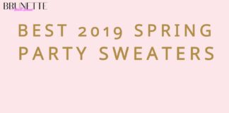 Fashion infographic : Spring Sweaters You Can Wear for Work or Party