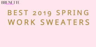 Fashion infographic : Spring Sweaters You Can Wear for Work or Party