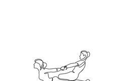 Healthcare infographic : Massage And Healthcare Infographics Royalty Free Vector