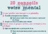 Business infographic : 20 conseils pour renforcer votre mental #business #entrepreneur #boost #devel…