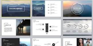 Business infographic : 31+ creative annual swot report PowerPoint template