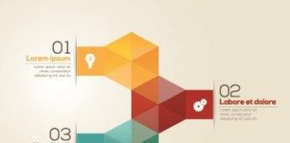 Business infographic : Business Infographic creative design 267 vector