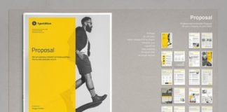 Business infographic : Business Proposal Template PDF, INDD