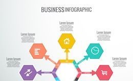 Business infographic : Business infographic : Creative Business Infographic Element with creative design illustration.