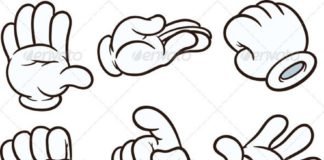 Business infographic : Cartoon Hands — Vector EPS #isolated #hand sign • Available here → graphic…