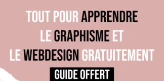 Business infographic : GUIDE OFFERT – Tout pour apprendre le graphisme et le webdesign gratuitement