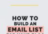 Digital Marketing : How To Build An Email List For Beginners & Grow It Everyday