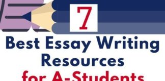 Educational infographic : 7 best essay writing resources for A-students