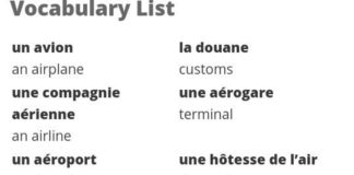 Educational infographic : Chapter 8 – This are some Airport terms and there translation to english. These …