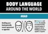 Educational infographic : Educational infographic : The shocking differences in basic body language around the world….