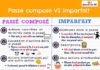 Educational infographic : Infografía contraste de Pasados: Indefinido VS Imperfecto