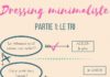 Fashion infographic : Dressing minimaliste #1: le tri