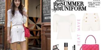 Fashion infographic : How to Wear Straight-leg Jeans in Summer