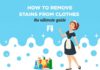 Fashion infographic : How to remove stains from your clothes : howto